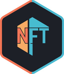 Hexagonal NFT Logo Design
