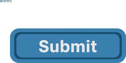 Blue "Submit" Button on White Background