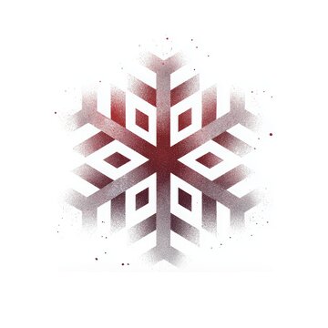 Snowflake: A delicate snowflake with sixfold radial symmetry, featuring intricate patterns and a captivating design, embodies the beauty of winter.