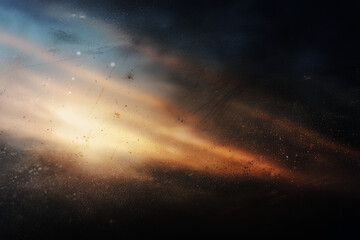 Fototapeta premium light leak overlay effect with scratch dust and light leaks,retro grain noisy film distressed texture light leak flare on black background,retro film overlay