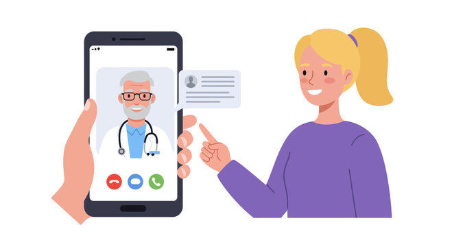 Woman connects with doctor online, enjoying telehealth convenience from home, accessing healthcare remotely with modern digital tools for wellness and peace of mind