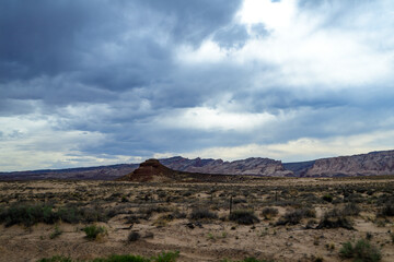Natural landscape in Canyonlands NP is in Utah, USA