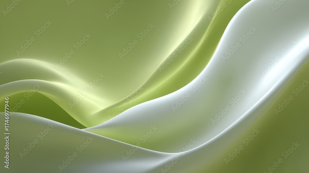 Poster soft green abstract background with beautiful gradient and blur effects