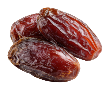 Harvesting fresh dates at a local market sweet treats isolated on transparent background