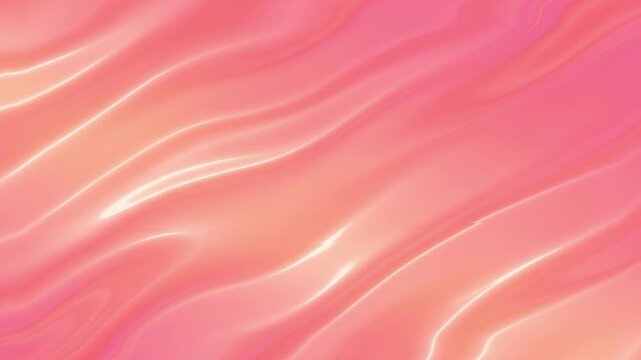 Soft pastel peach and coral flowing pattern.