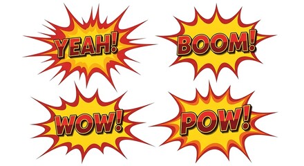 vector set of fire flames