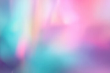 Abstract Swirls of Pink Teal Purple and Yellow Light Streaks 