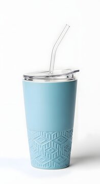 coffee tea cup with stra