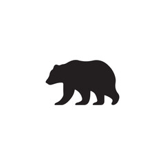 bear silhouette vector