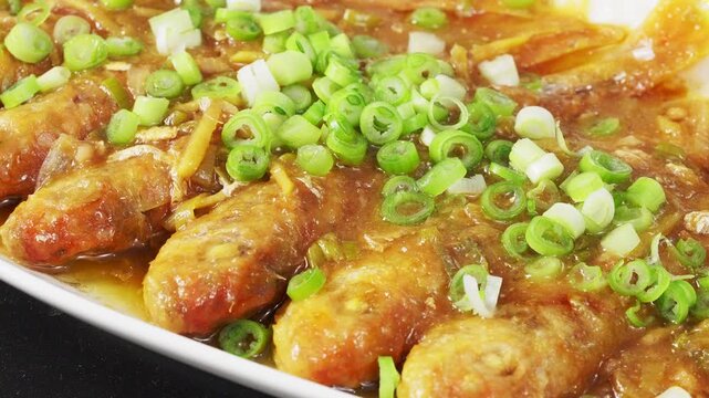 Special Chinese Dish: Braised Golden Threadfin