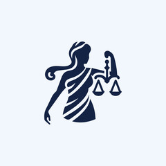 Justice Goddess Logo