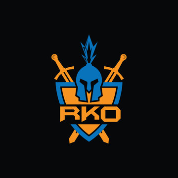 RKO letter logo design. Elegant Monogram Logo Design