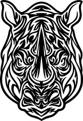 tribal wolf tattoo
