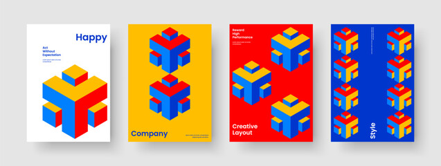 Abstract Report Layout. Creative Business Presentation Template. Isolated Background Design. Banner. Poster. Flyer. Brochure. Book Cover. Notebook. Portfolio. Catalog. Magazine. Journal. Newsletter