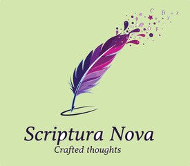 Scriptura Nova Branding Logo