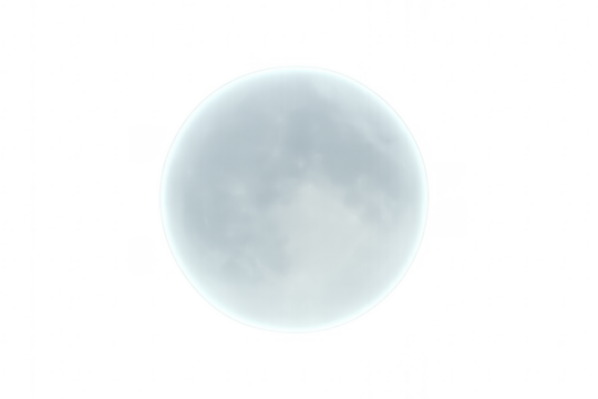 Transparent sphere representing protection, security or innovation