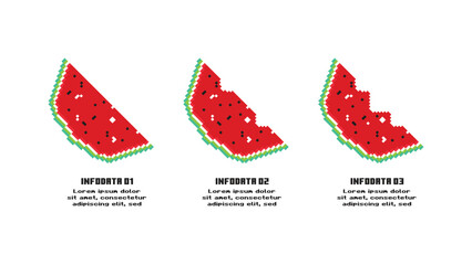 Creative concept for infographic with 3 steps, options, parts or processes.
