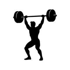 Silhouette of a red panda on white background silhouette isolated on white background