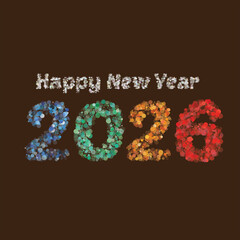 year, text, new, sign, decoration, design, holiday, new year, illustration, vector, number, 2012, symbol, christmas, celebration, alphabet, art, font, concept, letter, season, pattern, happy, word, lo