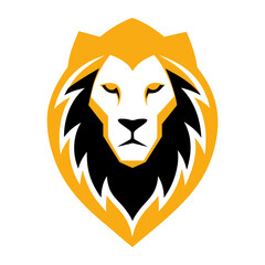 lion head vector illustration