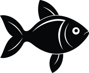 fish vector illustration icon