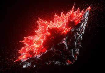 エネルギーが衝突する瞬間