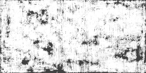 Vector distressed texture with grunge of black and white background. Black and white grunge. dust and grunge grain texture distorted grange shape .Texture of old wall.	