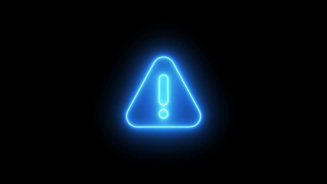 warning alert triangle symbol,Alert warning sign Exclamation symbol, danger signal icon,warning attention  animation icon signal alert risk safety danger road warning sign sign symbol animation.