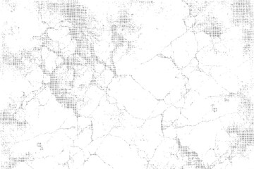 Grunge texture background in black and white isolated on transparent background