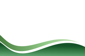 abstract green background with waves