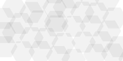 Abstract white soft hexagon concept design abstract technology background vector. White 3D futuristic honeycomb mosaic white background.	