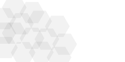 Abstract white soft hexagon concept design abstract technology background vector. White 3D futuristic honeycomb mosaic white background.	