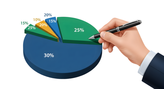 hand holding a chart