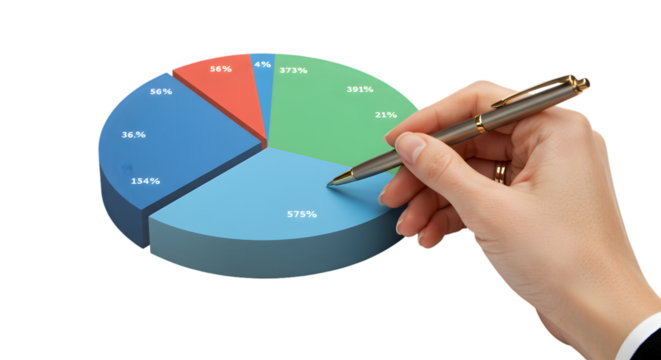 Pie chart palette being drawn by hand — business analytics stock image

 - Powered by Adobe