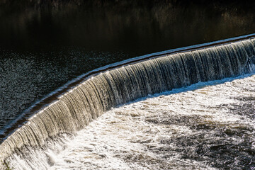 Azud is a construction made to raise the water level of a stream or river in order to divert part...