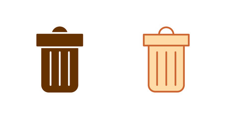 Trash Can Vector Icon