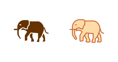 Elephant Vector Icon