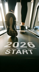 Starting new year 2026 goals with fitness