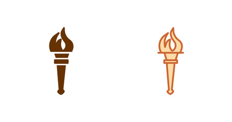 Liberty Torch Vector Icon