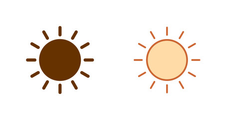 Sunny Day Vector Icon