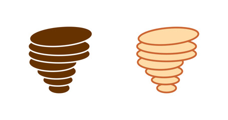 Tornado Vector Icon