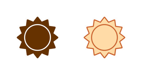 Sun Vector Icon