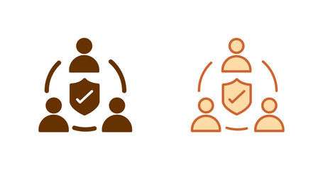 Cybersecurity Team Vector Icon