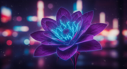 Vivid Petals in Evening Light