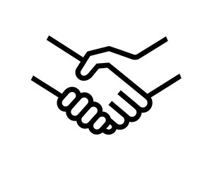 Handshake Icon – Partnership, Agreement, and Collaboration Symbol