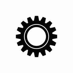 Gear with Settings Icon – System Optimization and Engineering Symbol