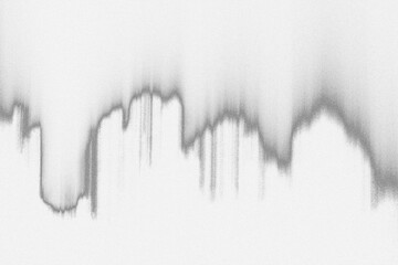 Minimalist black and white city skyline abstract, vertical drip lines modern silhouette for digital design