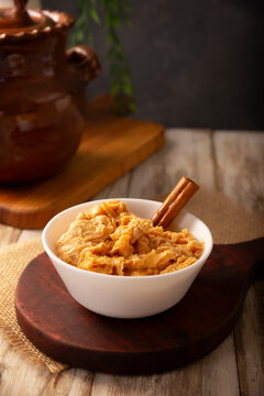 Chongos Zamoranos. A Mexican dessert made from curdled milk prepared with syrup and cinnamon, it has a consistency similar to that of a soft, sweet cheese. They are homemade and also available canned.
