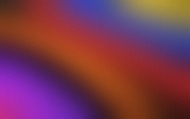 Vivid colorful grainy blur gradient abstract, digital art smooth texture for modern creative background design