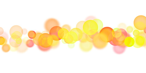 Hand made Abstract background with blurred circles orange and yellow bokeh effect perfect for festive designs and wallpapers By illustrator